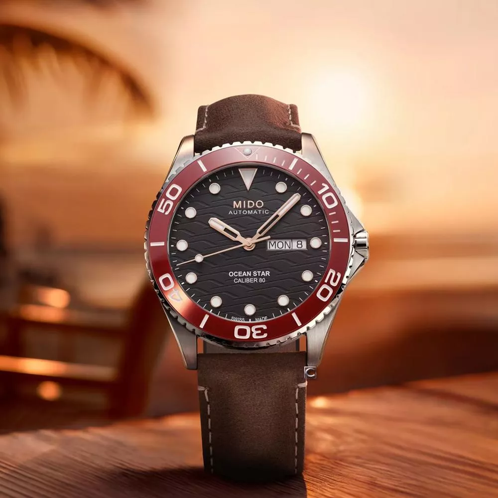 MIDO 美度 Ocean Star 200C海洋之星 廣告款潛水錶-42.5mm M0424301605100