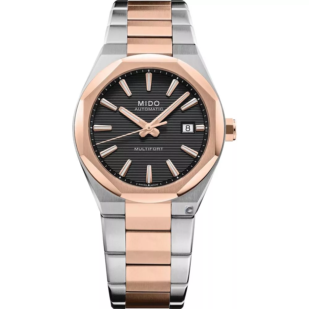 MIDO 美度 Multifort 8 One Crown-40mm雙色 M0555072205100