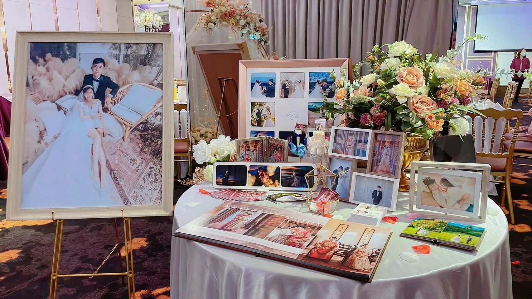 禮金桌布置方案