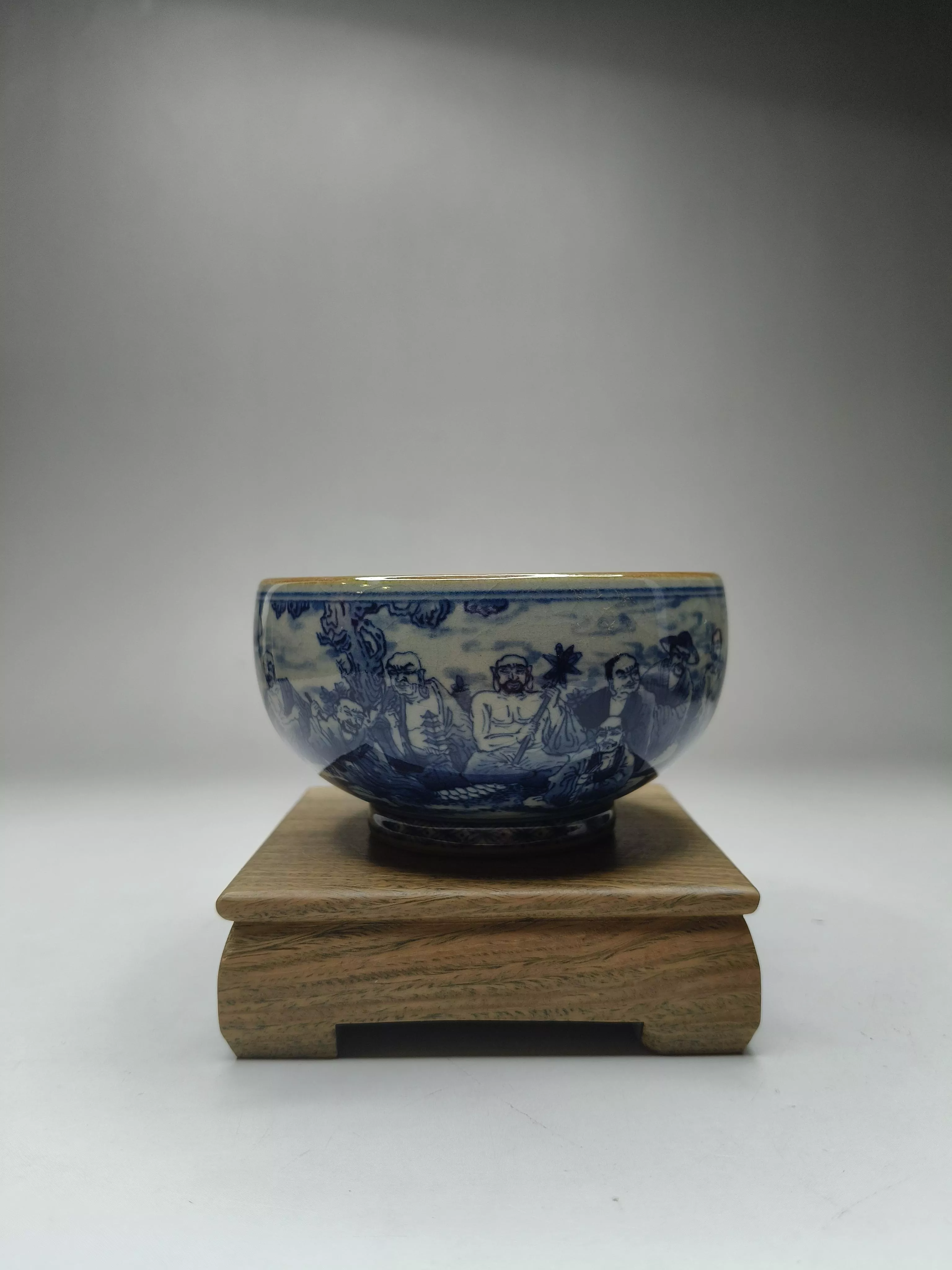 十八羅漢手繪主人杯