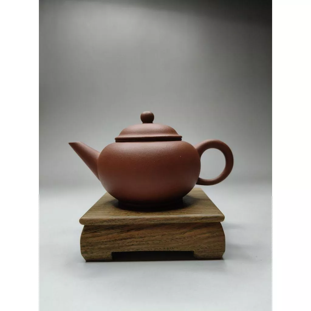 紫壺茗閣 宜興紫砂壺 早期原礦清水泥 約160cc