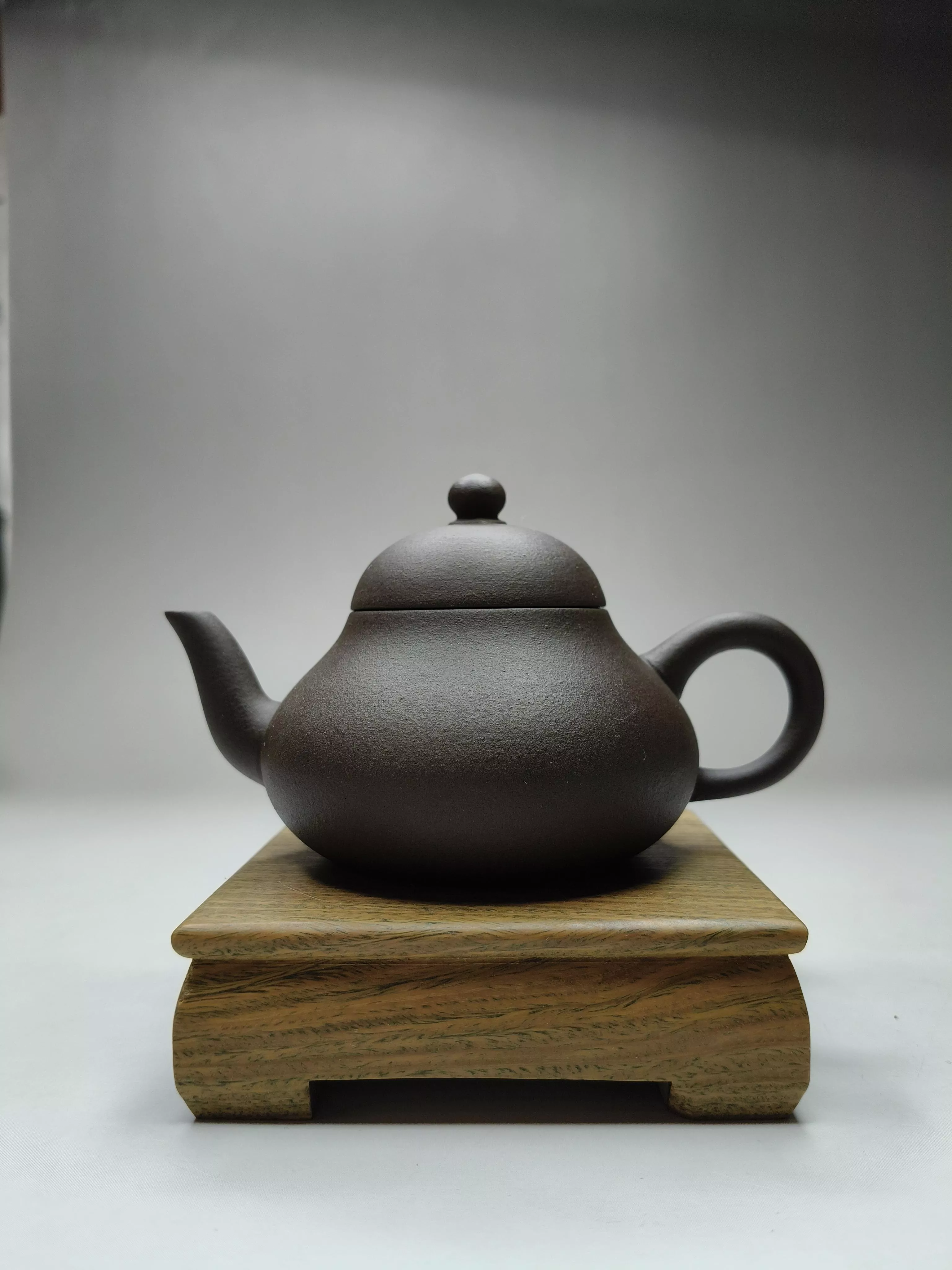 宜興紫砂壺 紫壺茗閣 早期紫泥 君德 約130cc