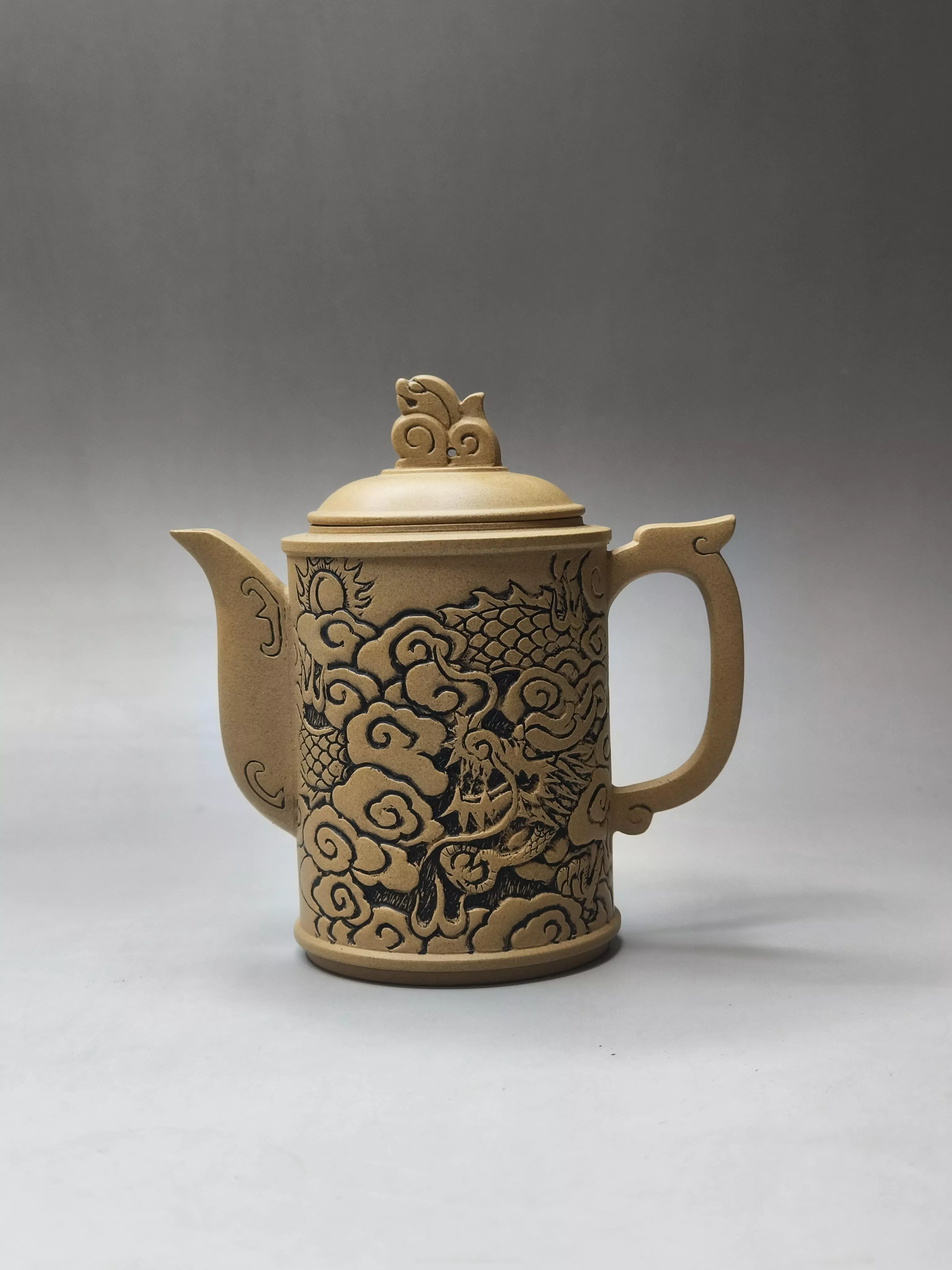 紫壺茗閣 宜興紫砂壺 早期段泥 180cc