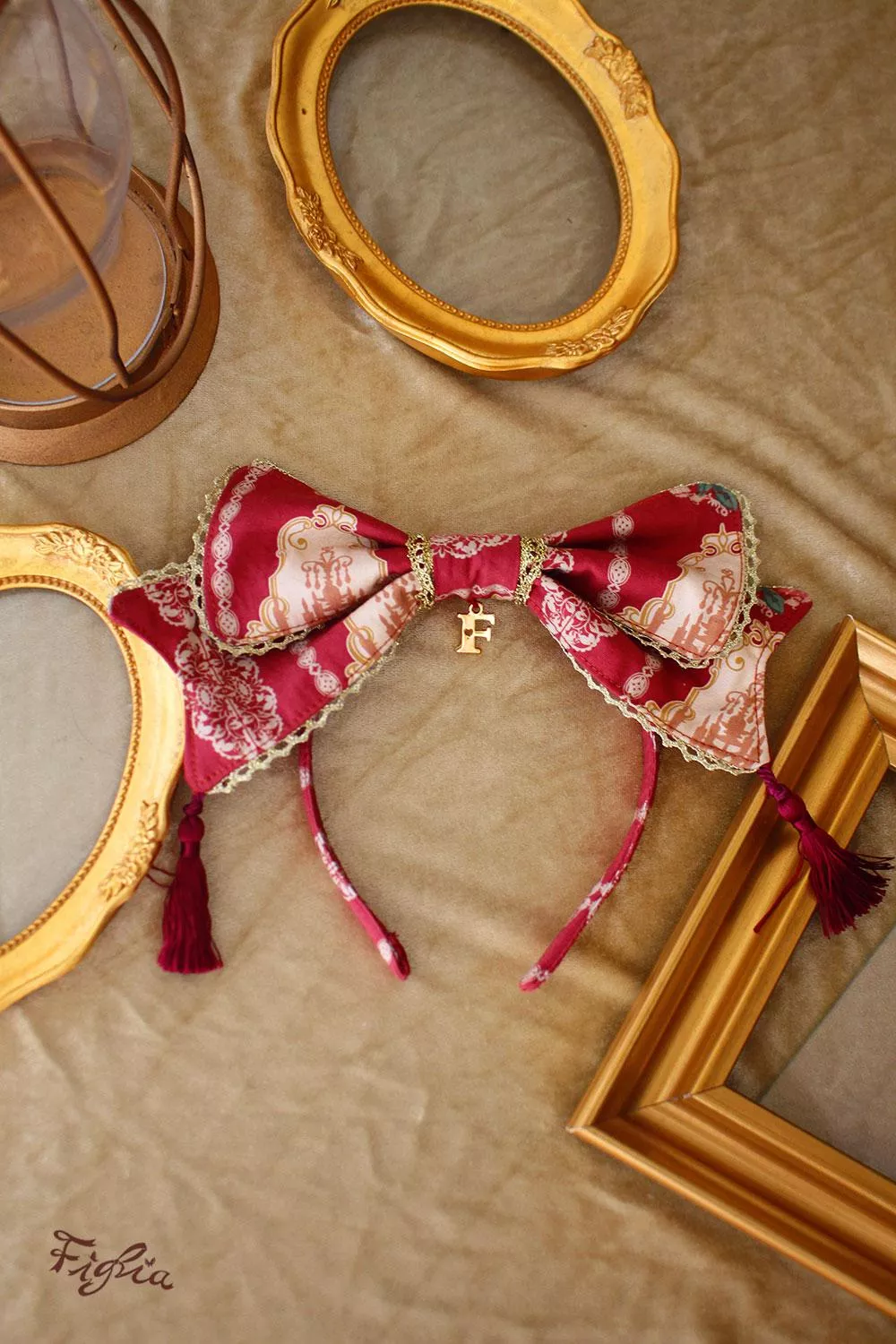 Princess Cinderella headband KC仙度瑞拉公主蝴蝶結髮箍