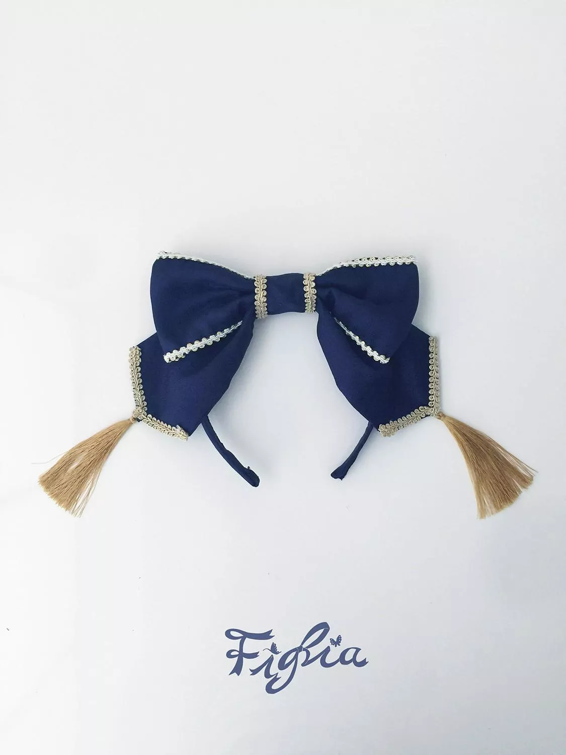 Endless Poetry 無盡的詩篇流蘇蝴蝶結髮箍