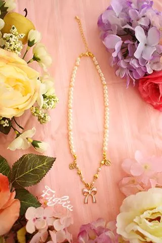 Angel Ribbon Necklace項鏈