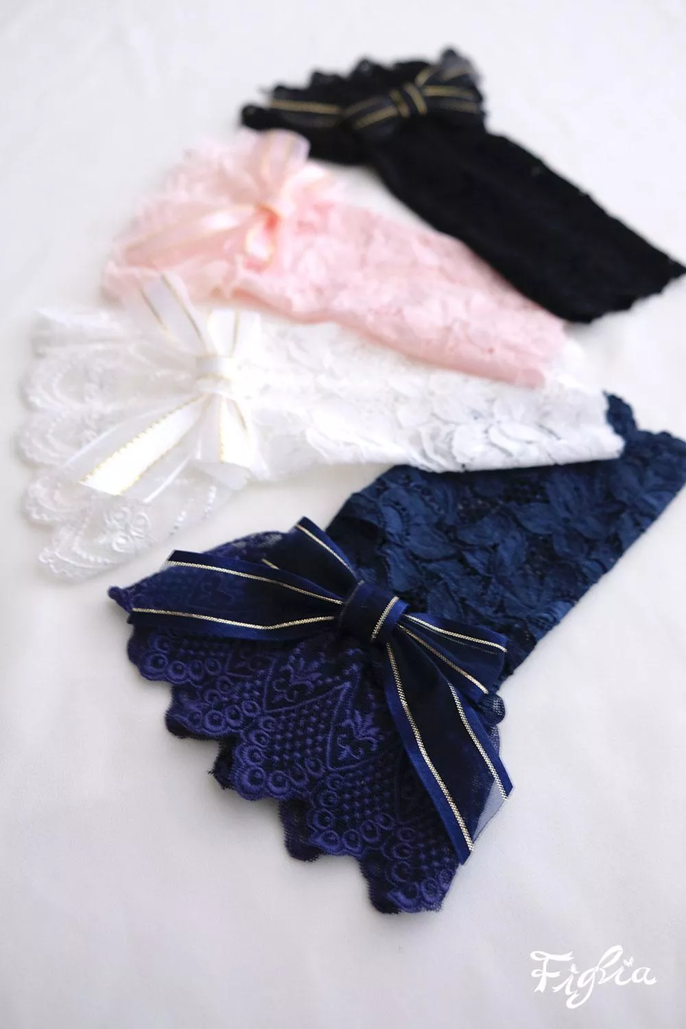 Classic Lace古典蕾絲長版手袖-4色