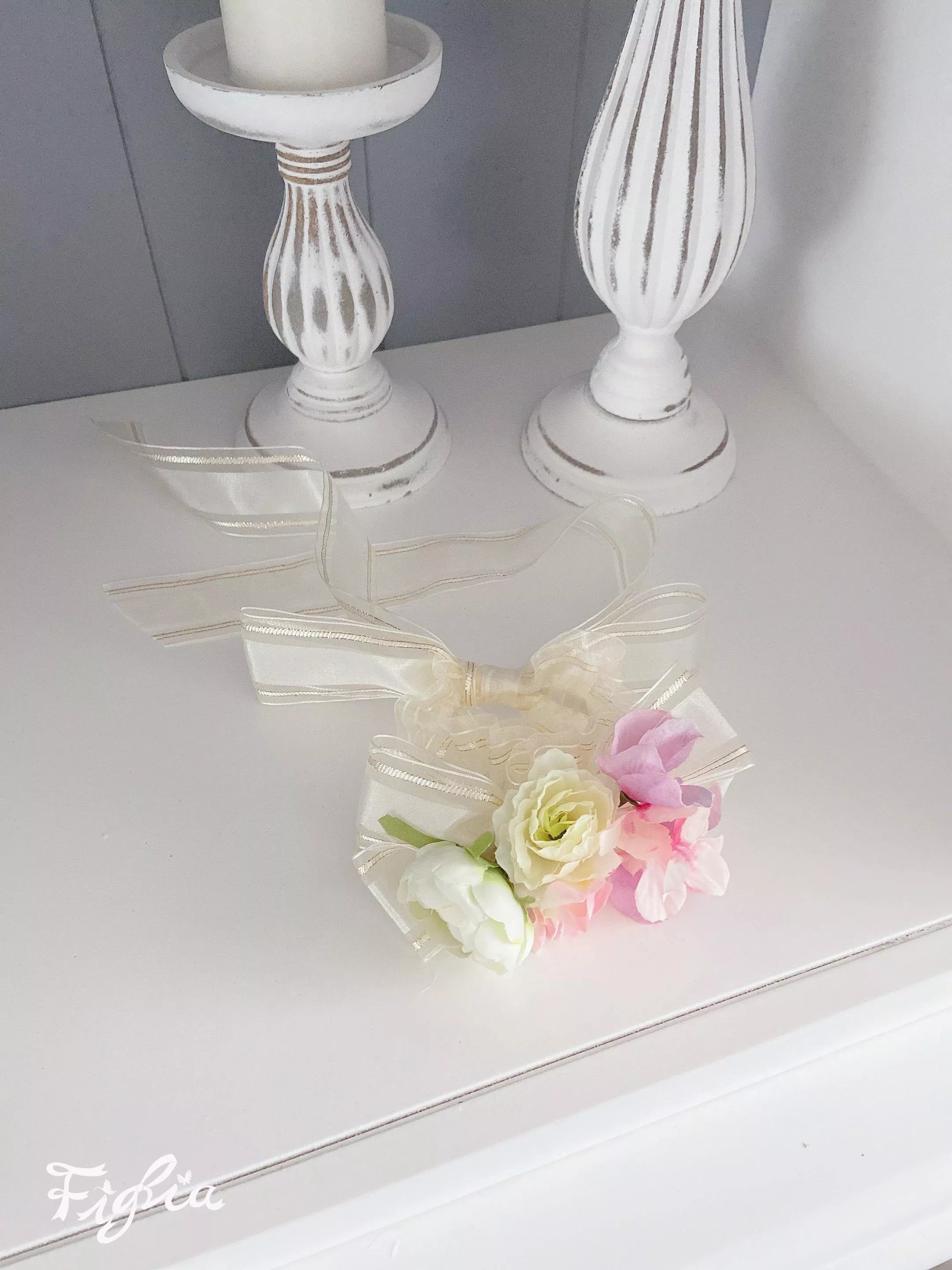 Blessing of the Fairy妖精的祝福手腕緞帶花飾