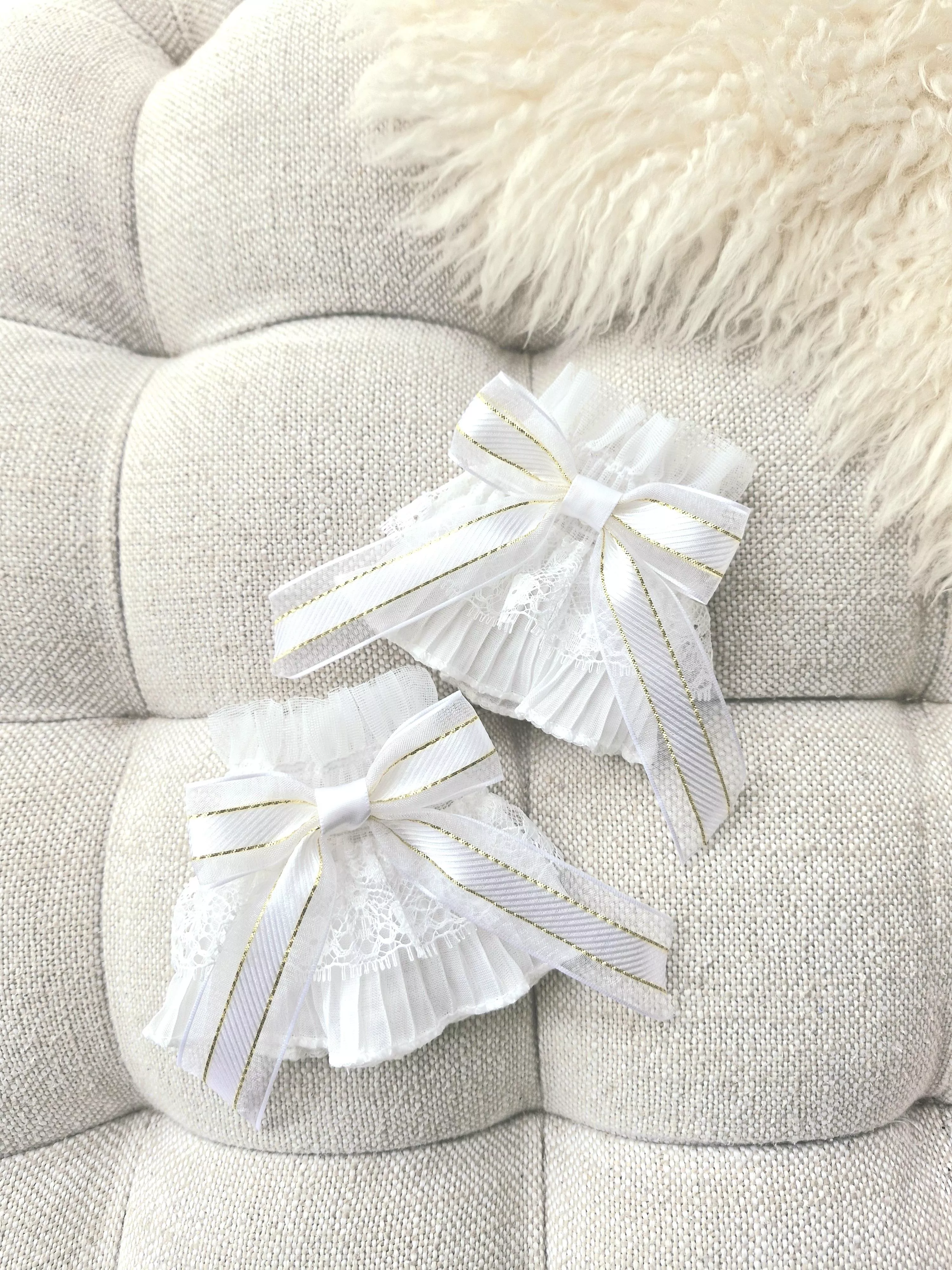 Pleated Ciffon Cuff百褶雪紡手袖