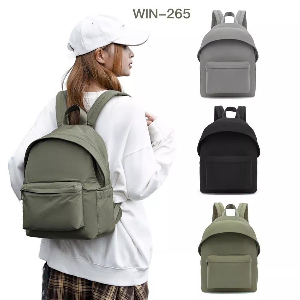 Heine 海恩 WIN-265 帽簷極簡後背包通勤包 防潑水後背包 容量15L背包 多夾層 13.3吋筆電