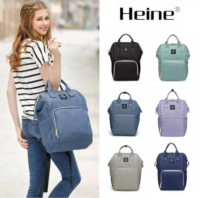 Heine 海恩 WIN-182多功能媽媽包 後背包 防潑水 女包 育兒包 待產包 新手媽媽月子禮物