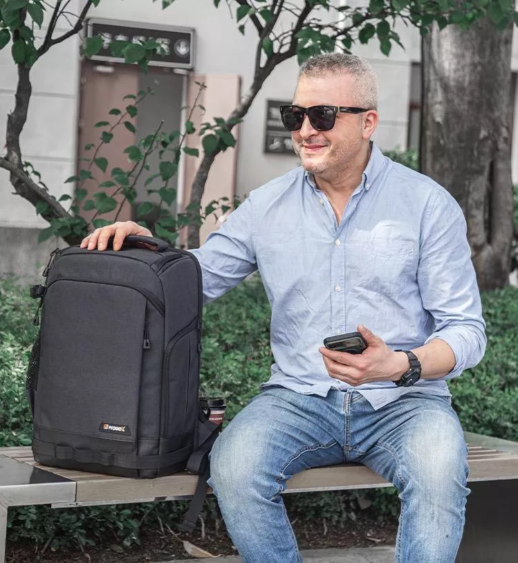 Prowell WIN-23162一機多鏡/兩機多鏡相機後背包攝影包無人機包 內部可拆大容量後背包