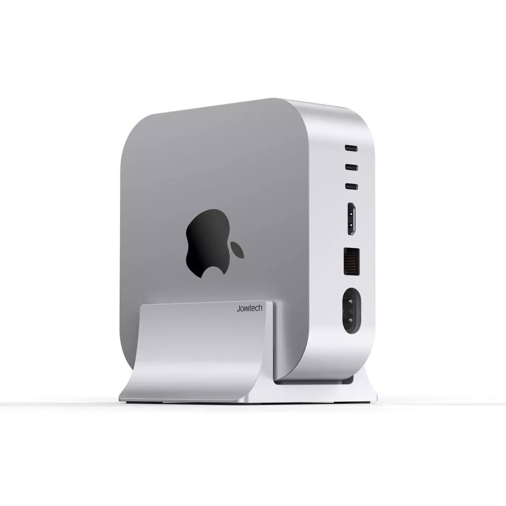 Jokitech 鋁合金Apple M4 Ｍac mini支架 JK-M4A14S 優化散熱 防止滑動和搖晃