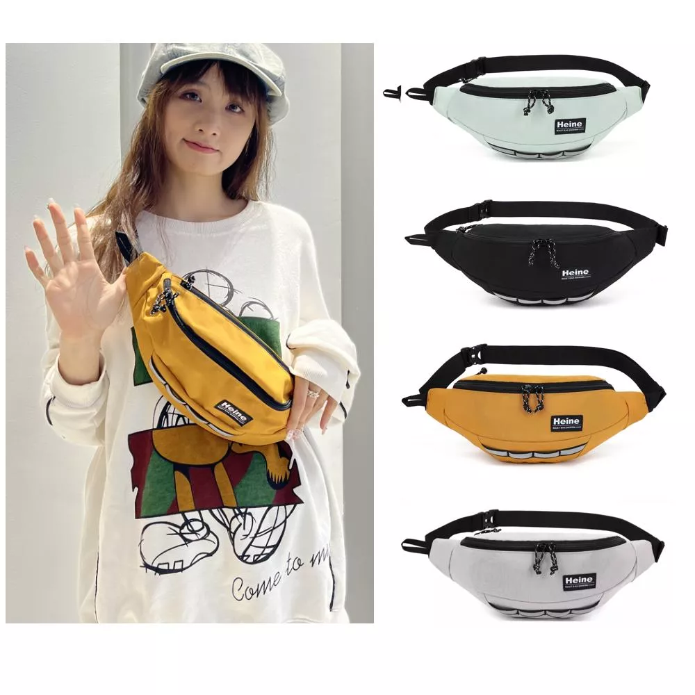 Heine 海恩 輕量防盜腰包 防潑水胸包 斜背包 旅行小包 日常休閒包