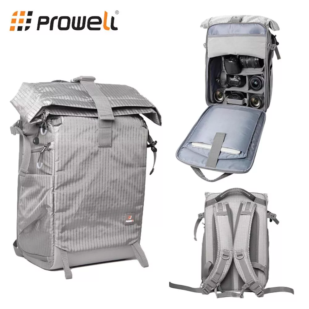 PROWELL 普樂威 WIN-23408 大容量相機包攝影包後背包 (可擴充容量 側開快取)