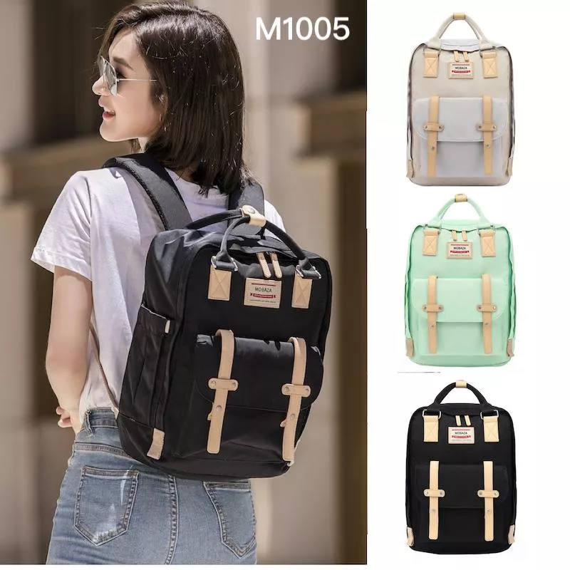 MOBAZA M1005 尼龍後背包 防潑水後背包 防盜後背包 媽媽後背包 防水包 旅行背包 送掛勾
