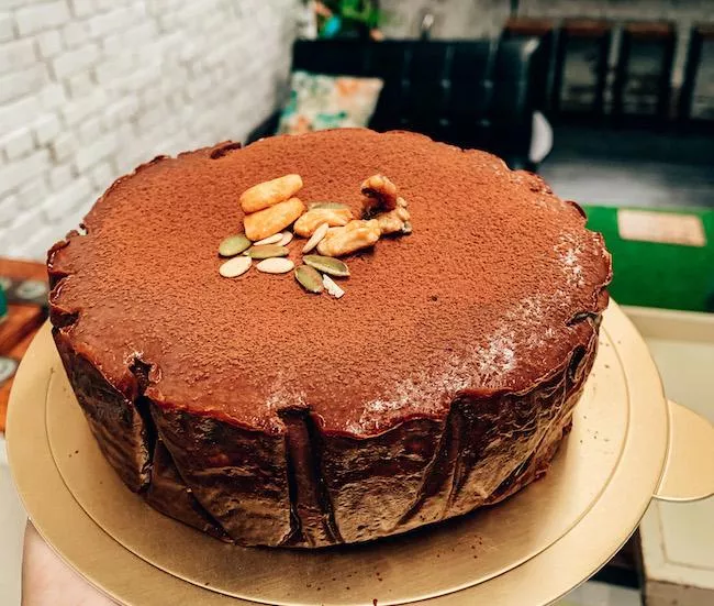 濃郁可可巴斯克乳酪蛋糕