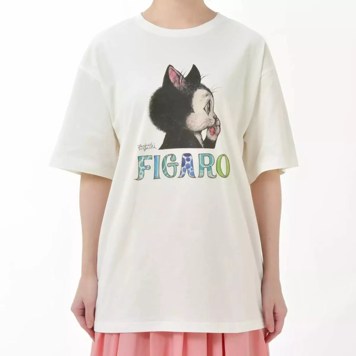 日本超人氣藝術家 樋口裕子X迪士尼合作費加洛白T