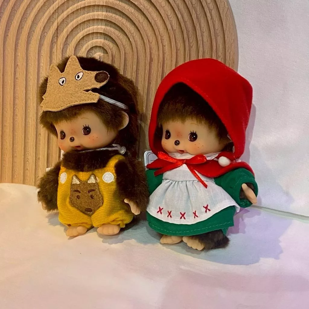 GU星願屋💜💛-🇯🇵日本代購「 蒙奇奇baby大野狼 小紅帽娃娃」，日本正版貨，下單前請先詢問是否有現貨❗️