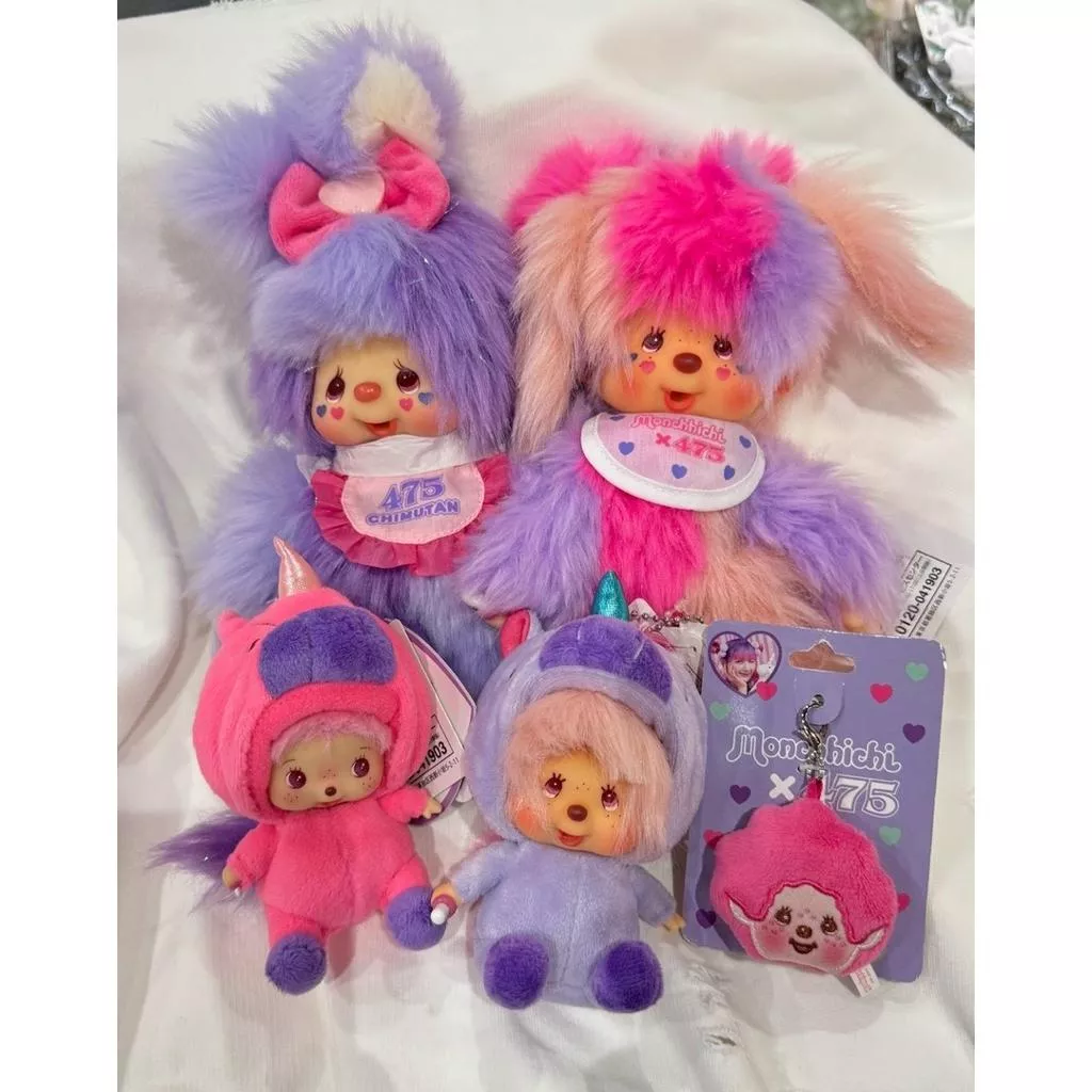 GU星願屋💜💛-🇯🇵日本代購「蒙奇奇&475聯名款迷你小頭吊飾」❗️商品現貨有限，下單前請先詢問是否有現貨❗️