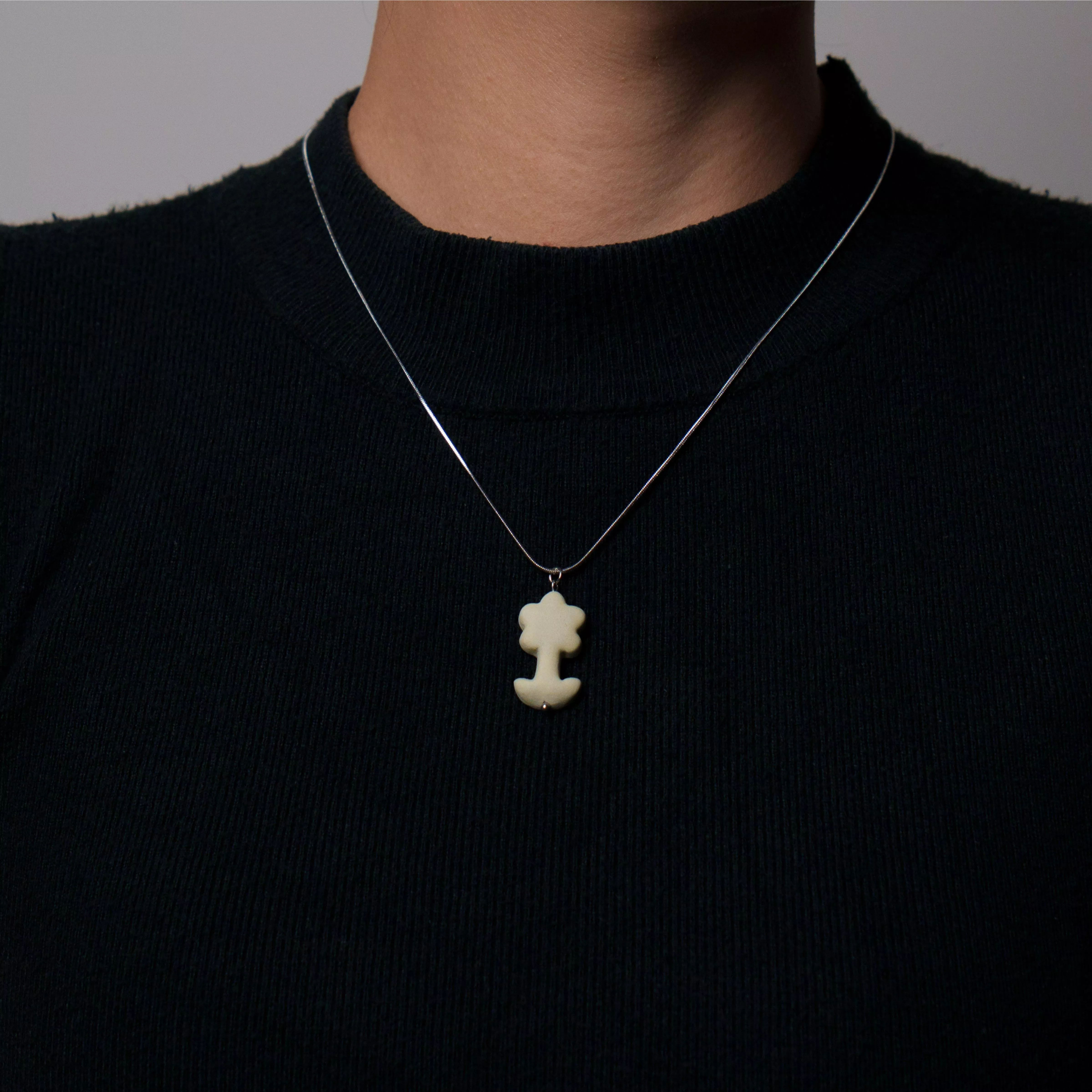 項鍊｜森林小花 - 草木綠