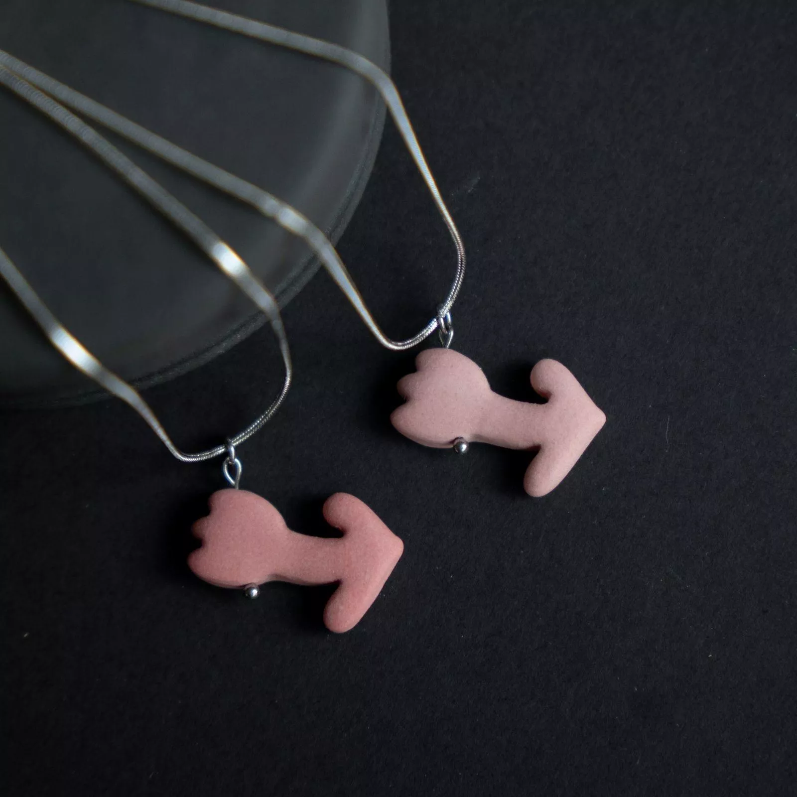 項鍊｜鬱金香 - 粉色系(4色)