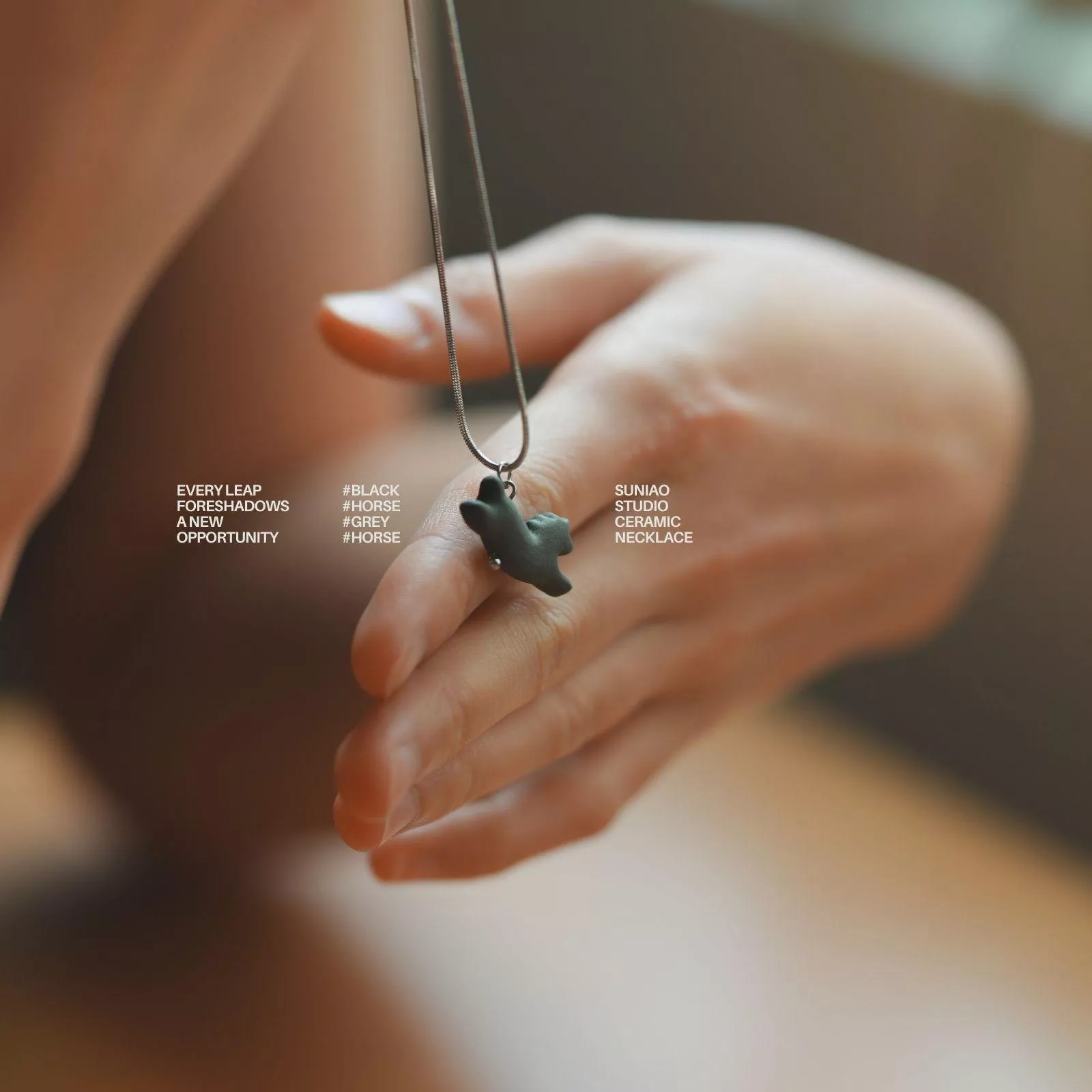 項鍊｜小馬系列 - 黑 (2026 紀念版)