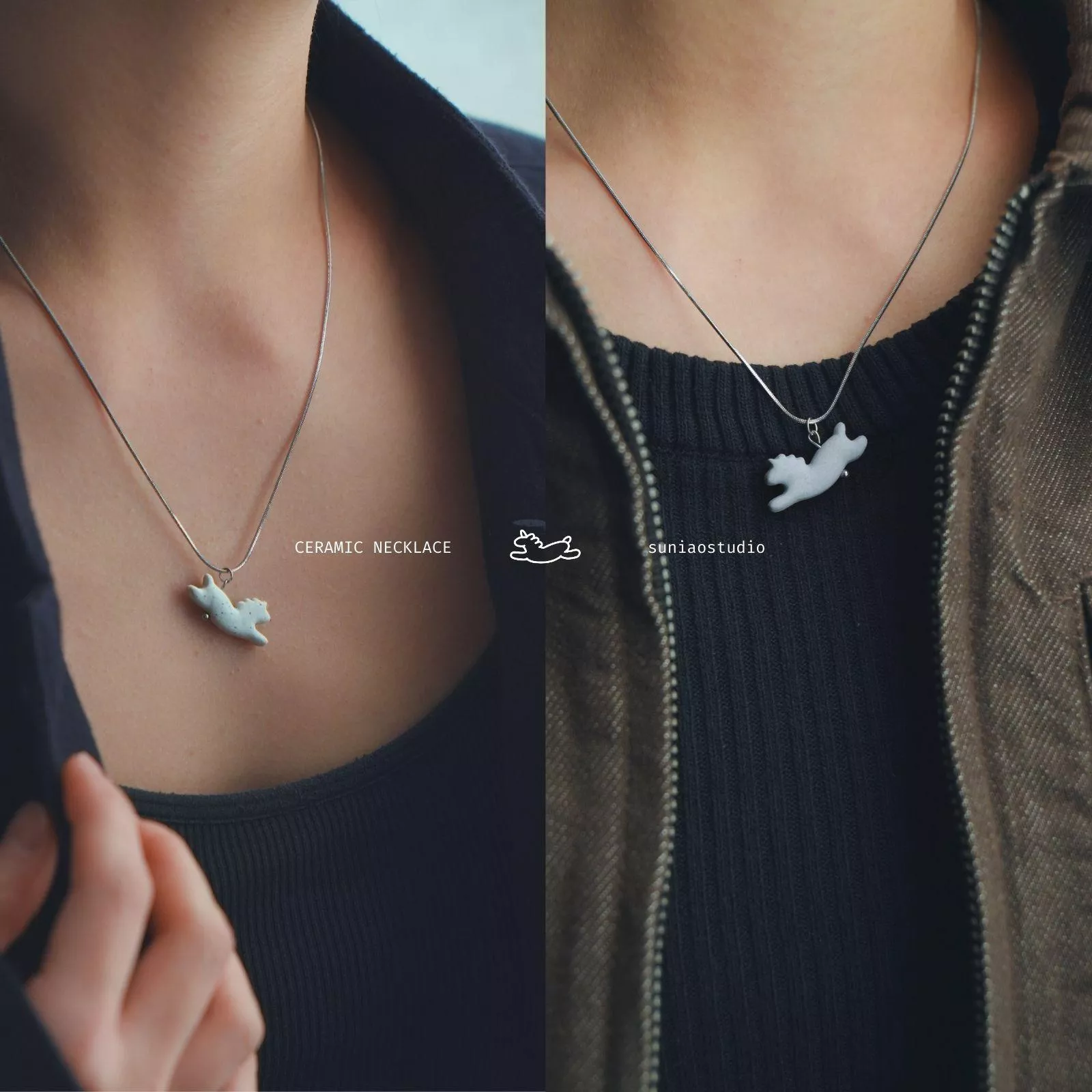 項鍊｜小馬系列 - 藍 (2色)