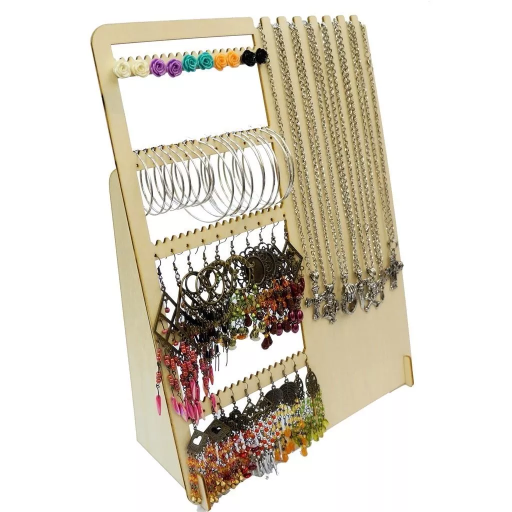 耳環架子 項鍊架子 耳環展示架 項鍊展示架 首飾展示架 擺攤道具 2用飾品架 耳釘收納架 項鍊收納架 項鍊吊墜展示架