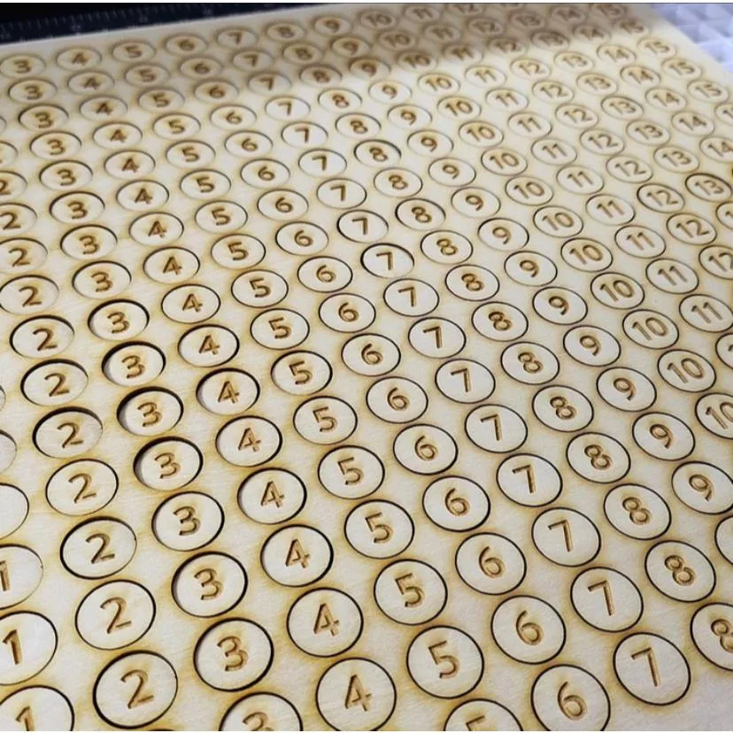 1公分圓形數字號碼木牌【1-100】客製 號碼牌 桌號牌 叫號牌 數字牌 點餐牌 造形木片 形狀木片 形狀尺寸可客製化