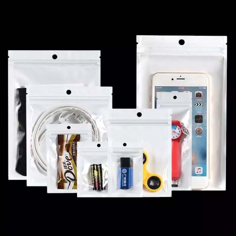 多功能透明珠光膜自封袋 | 夾鏈袋 | 包裝袋 | 拉鍊袋 | 禮品袋 | 零件袋 (20入/包）實用便利包裝好幫手