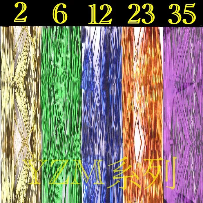 大西洋釣具 V-FOX 金蔥絲 ZYM系列 金蔥線 DIY路亞 毛鉤 鐵板 假餌