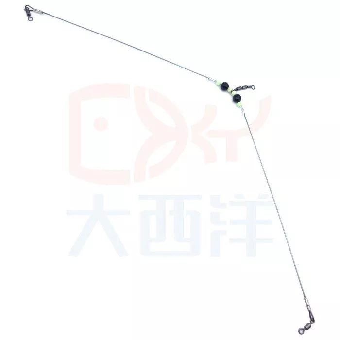 大西洋釣具 雙門分叉 鈦鋼絲 記憶鋼絲 白帶魚釣組