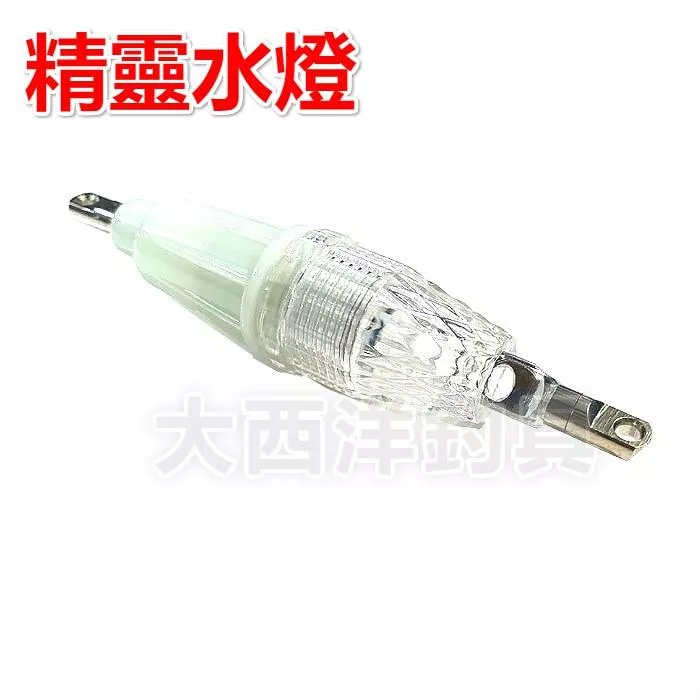 大西洋釣具 LED精靈水燈 閃爍誘魚燈 單頭閃 集魚燈 閃爍水燈 水中燈 台灣製造