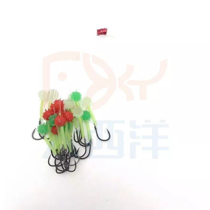 大西洋釣具 黑猴子線鉤 青雞 包公雞 子線鉤 紅甘孫 子線鈎 子線勾 青魚 鰱魚 草魚 伊勢尼鈎