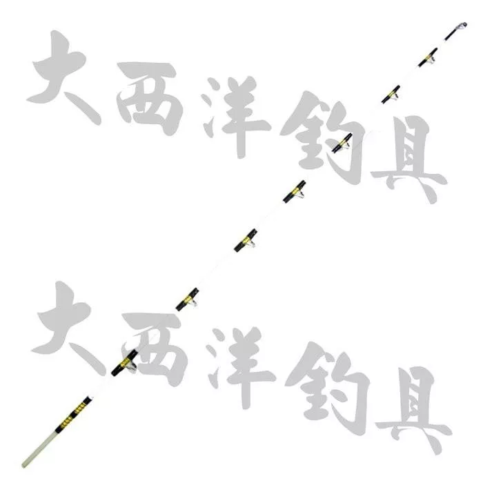大西洋釣具 6尺 布線用 白鐵線用 導環 滾輪 船竿 船釣竿 尾節 (1入)