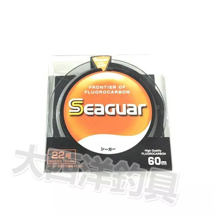 大西洋釣具 SEAGUAR 60M 日本 卡夢線 高級碳纖線 碳纖線 卡夢線 碳素線 (60M)
