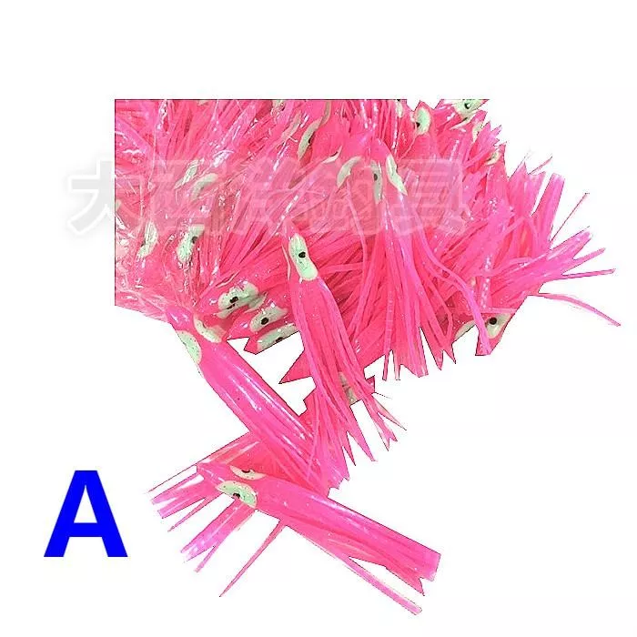 大西洋釣具 小卷 小管 小捲 小卷 夜光魷魚 夜光假餌 夜光小卷 路亞 假餌 大包裝