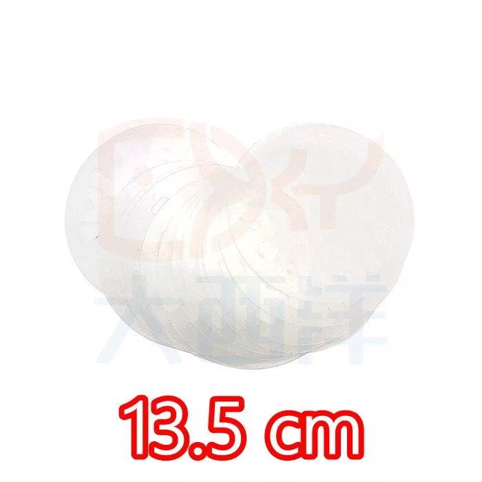 大西洋釣具 圓形仕掛版 13.5公分 半透明