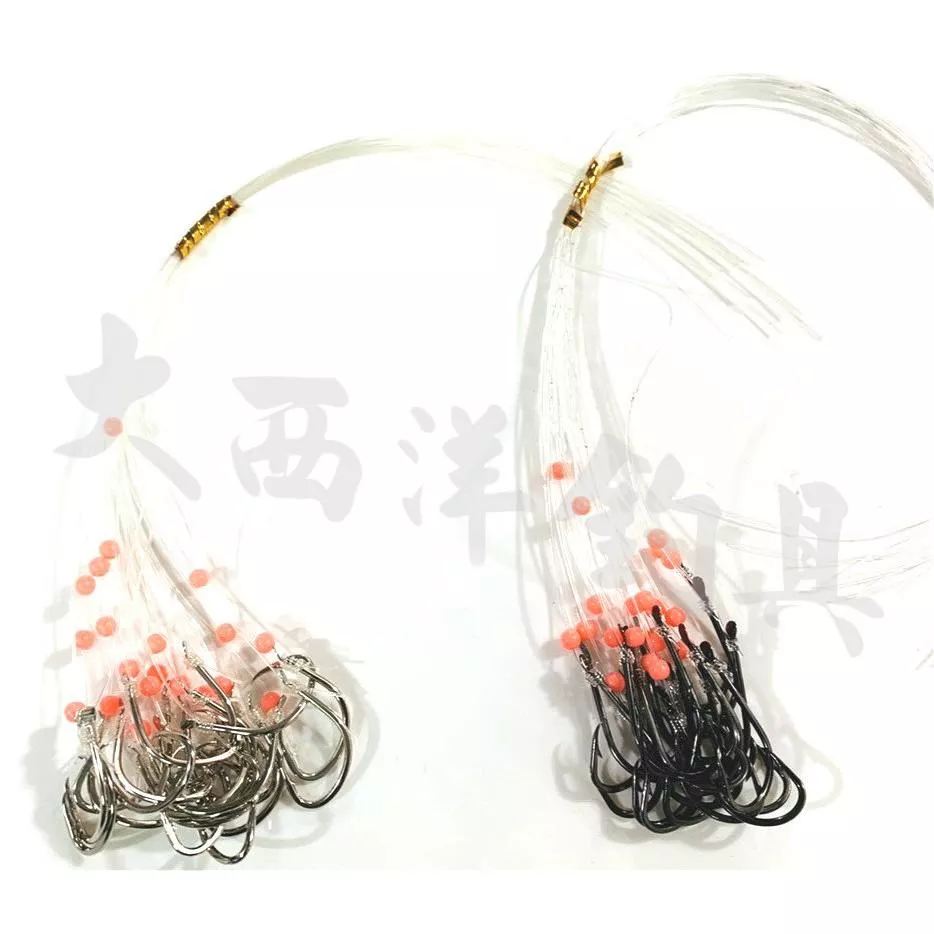 大西洋釣具 赤宗子線鉤 赤宗釣組 臥眠鉤子線鉤 太地子線鉤 子線鉤 赤鯮子線鉤 赤鯮釣組