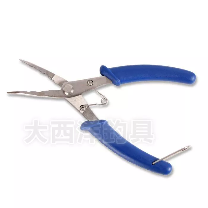 大西洋釣具 Conato VF-601不銹鋼彎嘴鉗 7吋 白鐵 彎鉗 (1入)