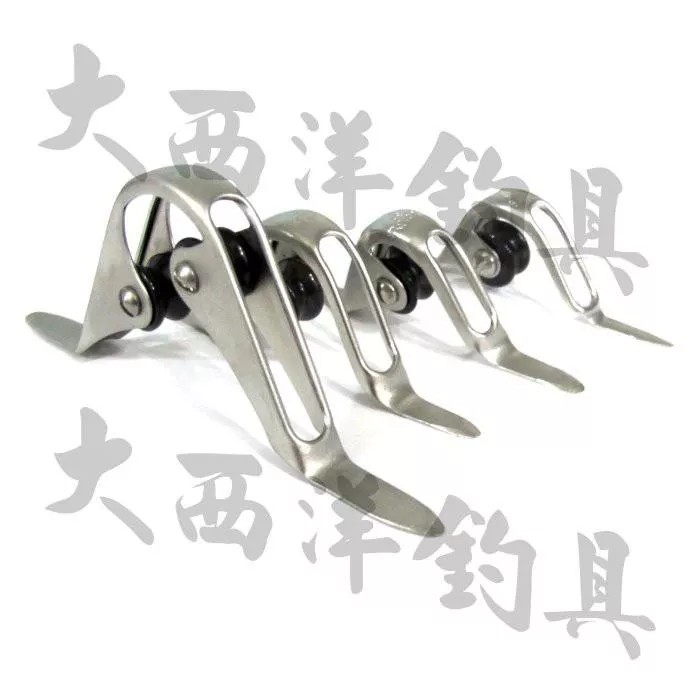 大西洋釣具 銀灰色 WRVHG 滾輪珠