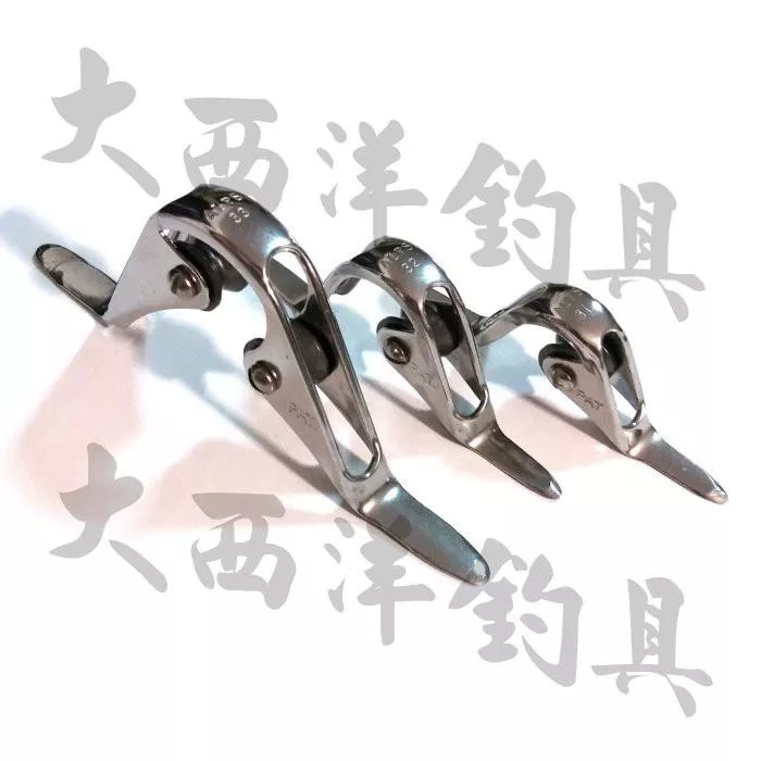 大西洋釣具 ALPS 316白鐵 銀色 滾輪珠