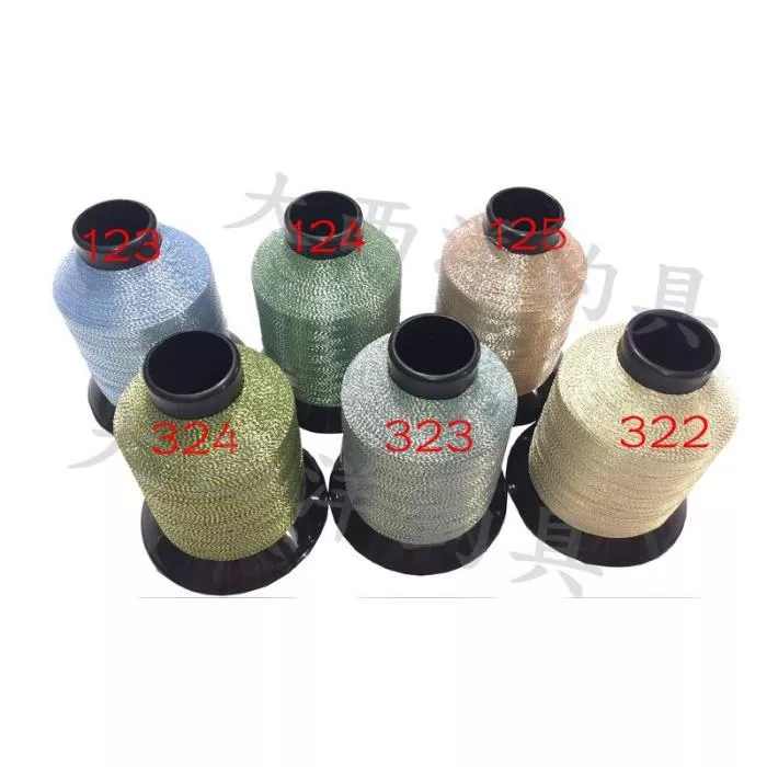 大西洋釣具 高品質 釣竿裝飾線 釣竿綁珠線 纏釣竿用線 雙色線