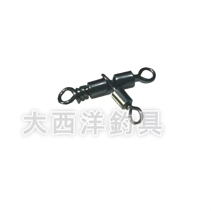 大西洋釣具 強力型 螺旋三叉轉環 大包裝(1包)