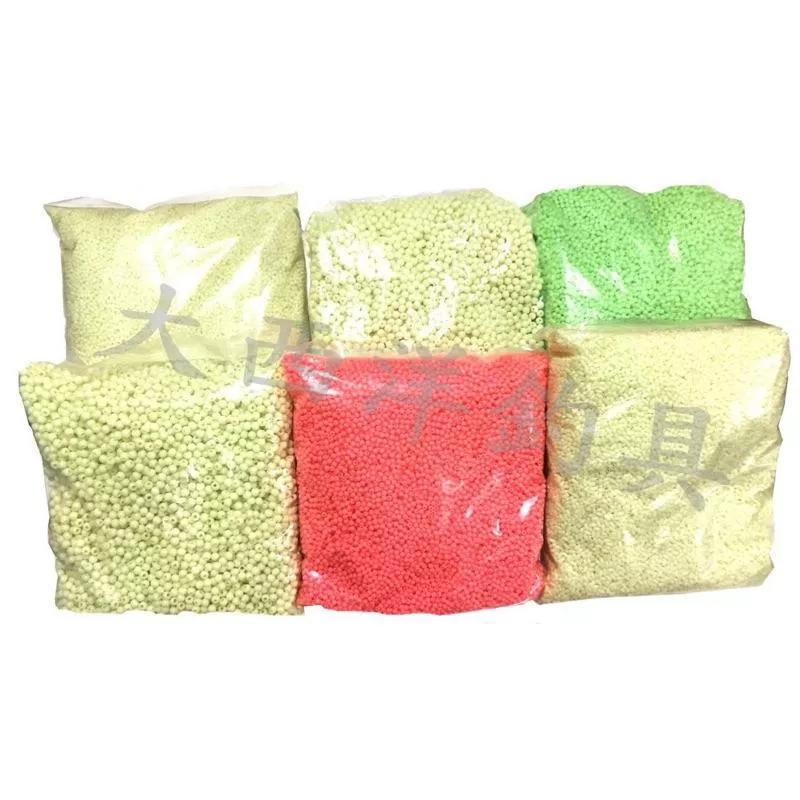 大西洋釣具 圓形夜光珠 米粒夜光珠 (大包裝1公斤)