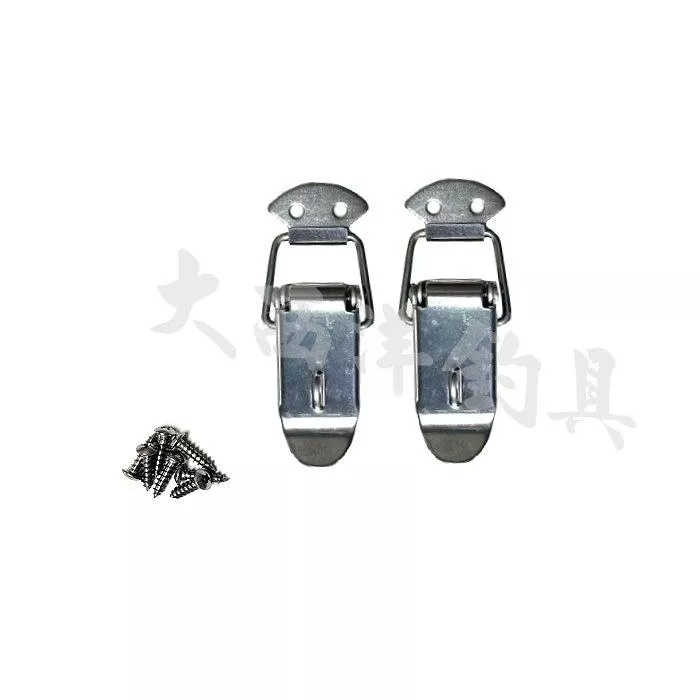 大西洋釣具 萬用冰箱鎖孔扣環 白鐵鎖孔搭扣 (一組二付)