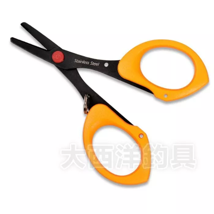 大西洋釣具 V-FOX VF-122 PE布剪刀 PE線專用剪刀