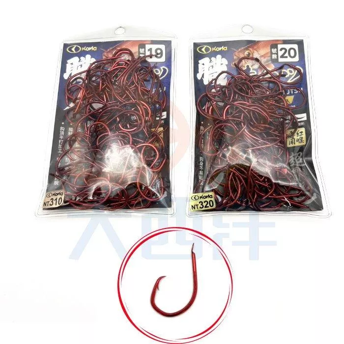 大西洋釣具 KONA 職人赤ムツ鈎 紅喉專用鈎 黑喉專用鈎 長尾鳥 倒刺 深海專用