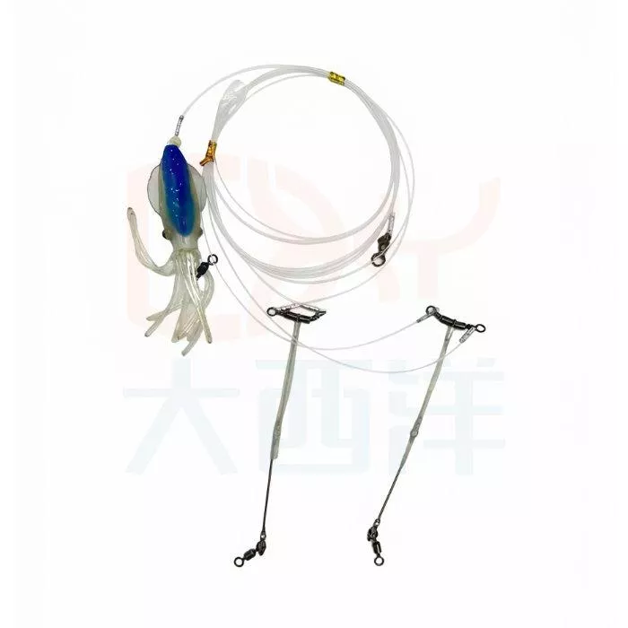 大西洋釣具 3門白帶魚釣組 散尾式 3門